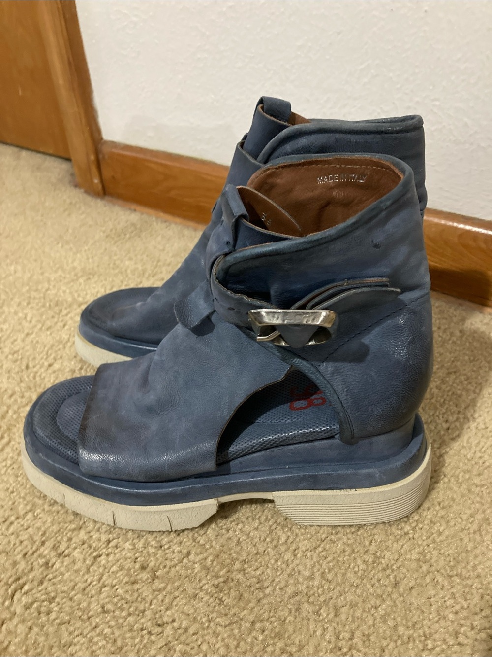A.S.98 River Blue Callum Boot Sandal Size 6-6.5